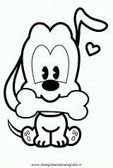 Disney Coloring Pages Cuties Cute Characters Baby Clipart Getdrawings Popular sketch template
