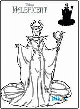 Maleficent Cartoni Principessa Aurora sketch template