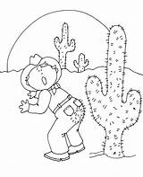 Cactus Coloring Pages Desert Print Printable Clipart Outline Saguaro Prickly Biome Kids Pear Drawing Wren Sahara Color Plant Plants Getcolorings sketch template