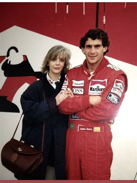 Ayrton With His Fan