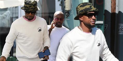 usher and jermaine dupri have a blast as singer moves past herpes ordeal