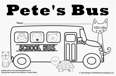 pete  cat coloring page