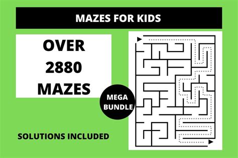 mazes  kids ultimate bundle   svg cut file