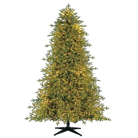 home decorators collection  ft pre lit led majestic brilliance fir artificial christmas tree