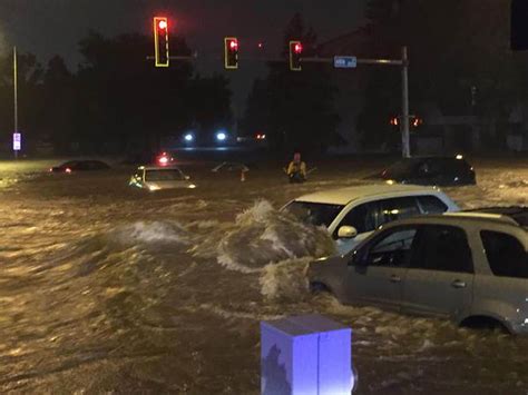 photos astonishing 4 to 8 inches of rain in one hour floods sioux