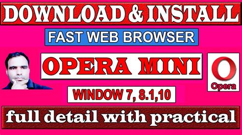 install opera mini  pc windows  opera