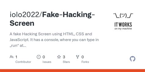 github iolofake hacking screen   fake hacking screen