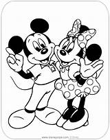 Minnie Hands Three Disneyclips sketch template