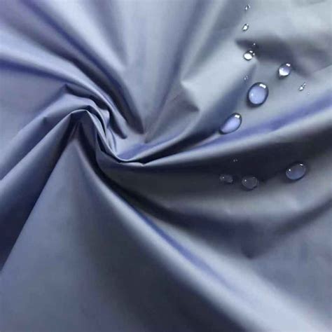 polyester semi dull   waterproof fabric  jacket
