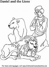 Daniel Coloring Den Lion Pages Lions Bible School Drawing Color Sunday Children Isaiah Kids Magickeys Browser Does Books Book Clipart sketch template
