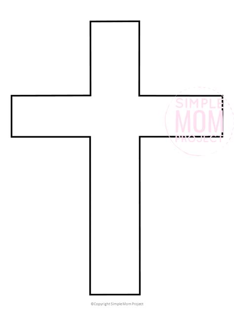 cross template