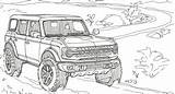 Bronco Carscoops sketch template