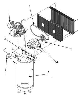 air compressor motor wiring schematic wiring diagram