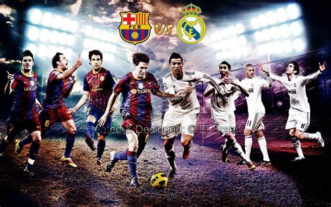 barcelona  real madrid   wallpaper pictures
