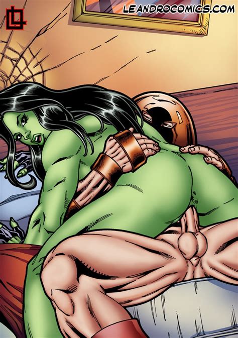 read [leandro comics] she hulk fucks the marvel universe hentai online porn manga and doujinshi