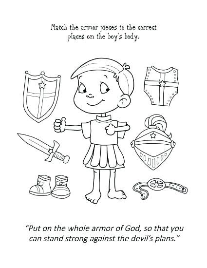 armor coloring page images