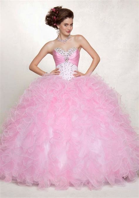 Pink Quinceanera Dresses Picture Collection