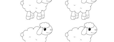 sheep template small sheep template sheep face sheep