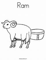 Coloring Ram Sheep Pages Noodle Goat Twisty Outline Color Rams Twistynoodle Favorites Login Add Animal Getdrawings Getcolorings Change Template sketch template