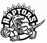 Raptors Coloring Logo Toronto Pages Basketball Nba Team Logos Raptor Golden Warriors Teams College Drawing State Spurs Printable Colouring Drawings sketch template
