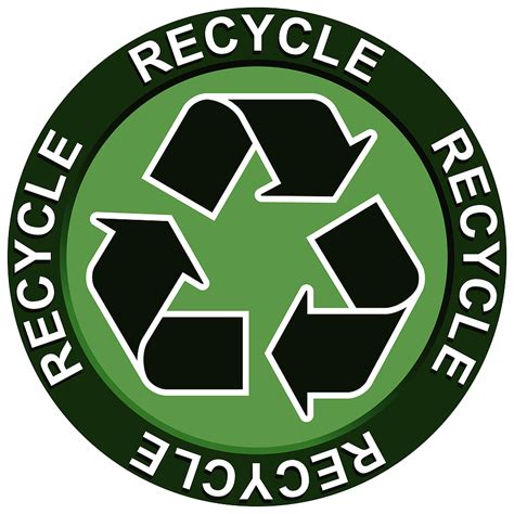 recycling signs printable clipart