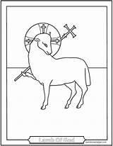 Lamb God Saintanneshelper sketch template