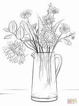 Blumenstrauss sketch template