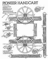 Pioneer Handcart Activities Crafts Lds Kids Wagon Plans Coloring Paper Pages Cart Hand Make Covered Mariah She Mormon Pattern Life sketch template