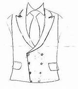 Waistcoat Tailored Savile Tailors Tailor Waistcoats Chaleco Wearing sketch template