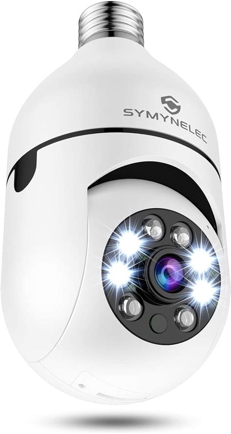 amazoncom symynelec light bulb security camera  ghz wireless