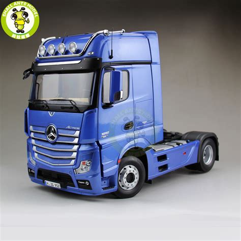 nzg benz actros truck trailer diecast model car truck toys kids
