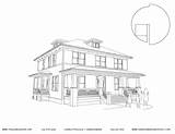 Coloring Porch Pages Roof House Books Architectural Flat Pdf Porches Architecture Wordpress Choose Board Lines Template sketch template