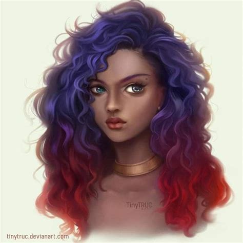 pin by dawn washam🌹 on portrait art 3 curly girl hairstyles curly