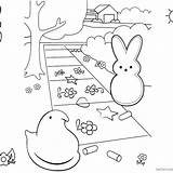 Peeps Peep Bunnies sketch template
