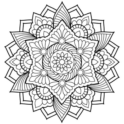 printable abstract coloring pages