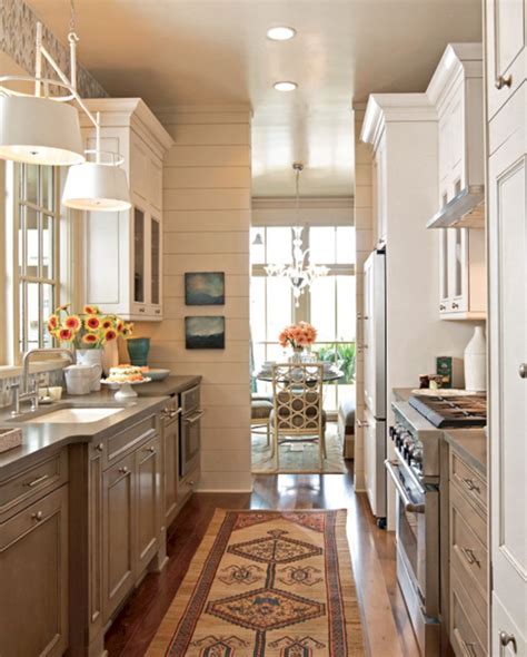 top  kitchen organization tips  small house galley kitchen design