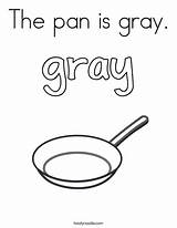 Coloring Gray Pan Print Ll sketch template