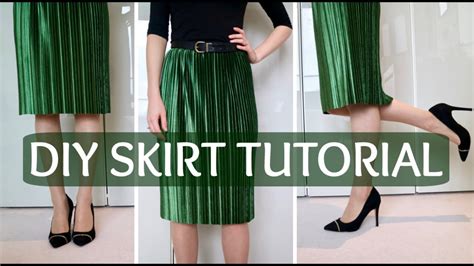 Diy How To Make An Elastic Waist Skirt Without A Pattern