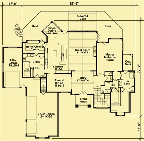 luxury house plans   swiss chalet style mountain home