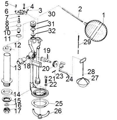 kohler  flush valve  fill valve     eb rochelle toilet parts catalog