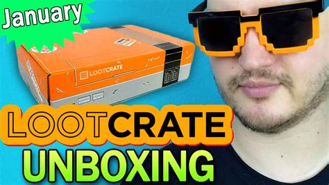 loot crate january  unboxing gaming awesome youtube