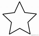 Estrella Estrellas Moldes Molde Recortar Imagen sketch template
