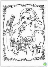 Princess Barbie Coloring Pages Pauper Popular sketch template