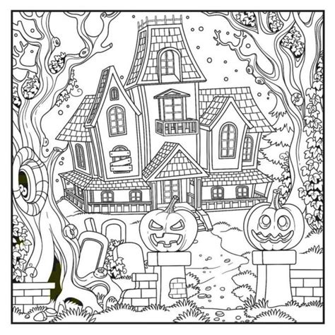 halloween coloring page