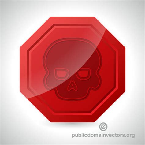 red warning sign public domain vectors