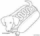 Dachshund Coloring Pages Printable Dog Weiner Chow Sheets Color Adult Print Getcolorings Getdrawings Colorings Template sketch template
