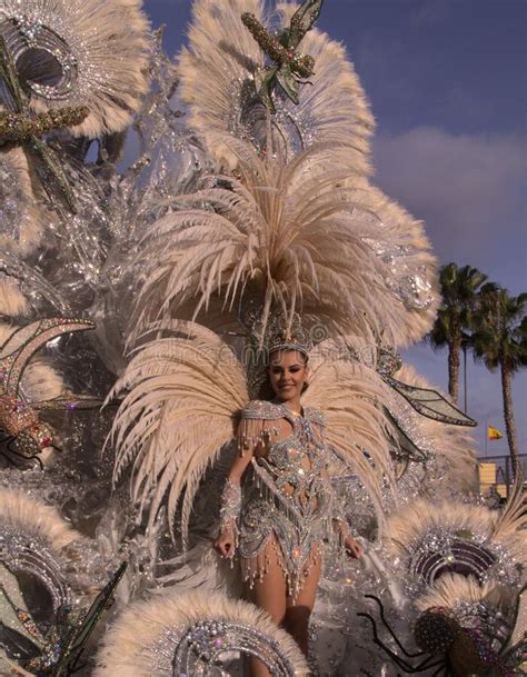 las palmas carnival parade  editorial photography image  carnival drag