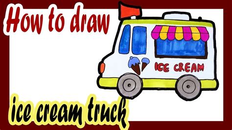 pin  vu quang  coloring  kids   draw ice cream coloring
