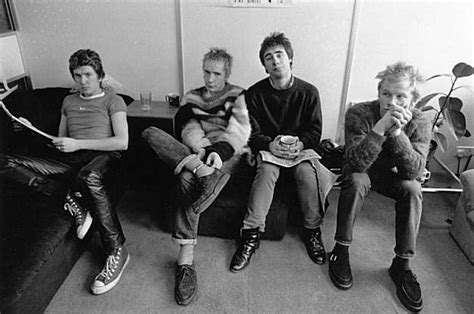 notorious british punk rock band the sex pistols who played photo