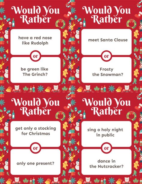 christmas    questions game play party plan
